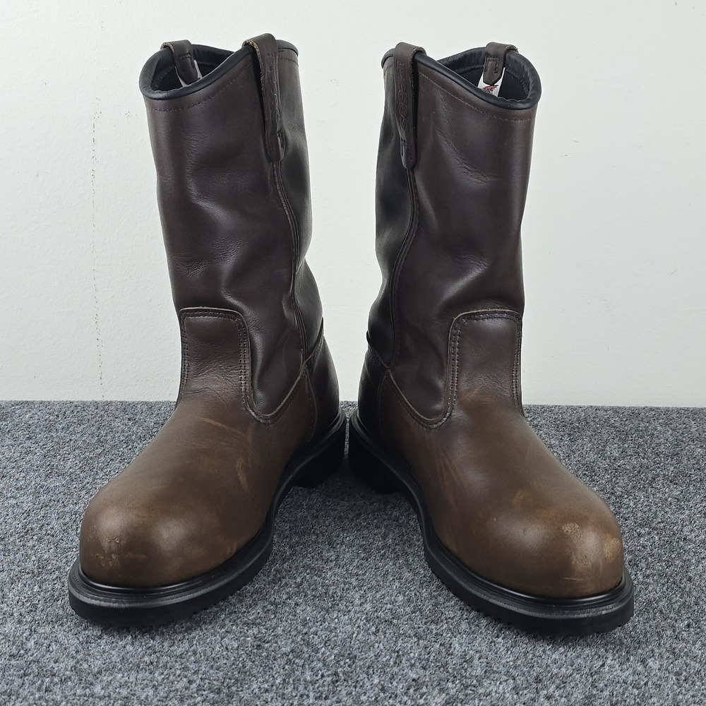Red Wing 2230 Pull On Work Boots Men's 11.5 Brown Steel Toe Waterproof USA